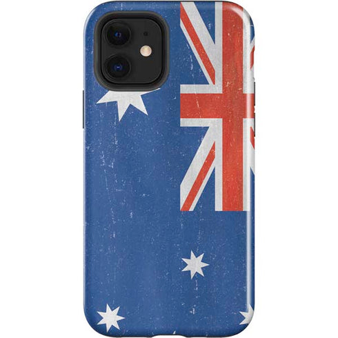 Australia Flag Distressed iPhone 12 Impact Case